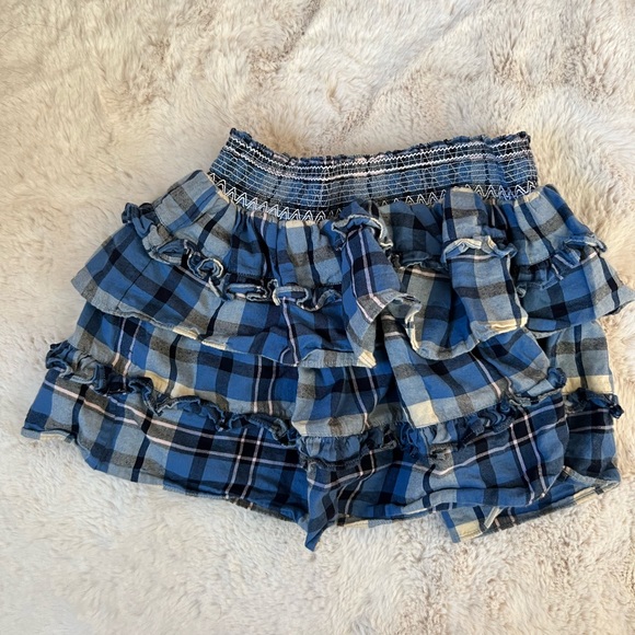 love shack fancy Other - Love shack fancy plaid tiered skirt